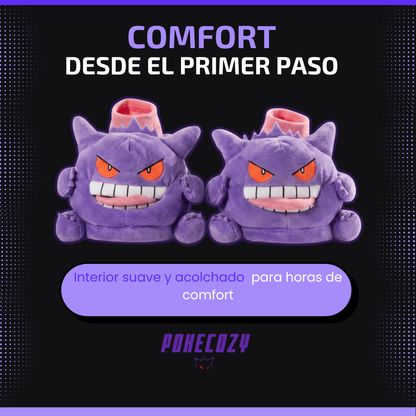 Pantuflas Gengar con Lengua